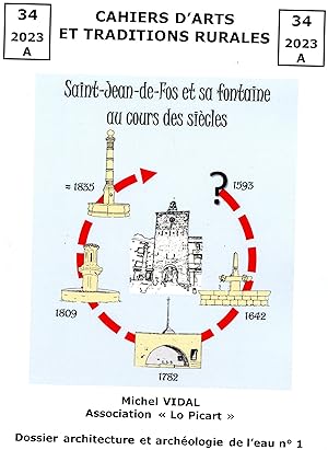 CAHIERS D'ARTS ET TRADITIONS RURALES 34 - 2023 A : SAINT - JEAN - DE - FOS ET SA FONTAINE AU COUR...