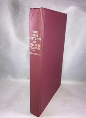 Image du vendeur pour The First Editions of the Writings of Charles Dickens Their Points and Values mis en vente par Great Expectations Rare Books