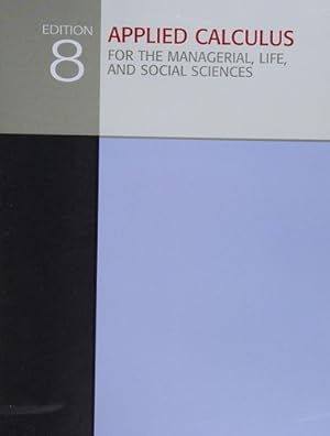 Seller image for Applied Calculus for the Managerial, Life, and Social Sciences for sale by Giant Giant