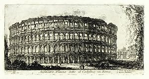Anfiteatro Flavio detto il Colosseo in Roma