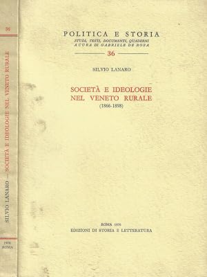 Bild des Verkufers fr Societ e ideologie nel Veneto rurale (1866-1898) zum Verkauf von Biblioteca di Babele