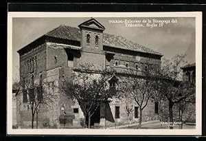 Ansichtskarte Toledo, Exterior de la Sinagoga del Tránsilo, Siglo IV