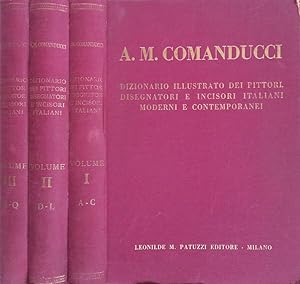 Seller image for Dizionario illustrato dei pittori, disegnatori e incisori italiani moderni e contemporanei for sale by Biblioteca di Babele