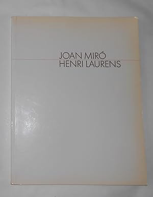 Bild des Verkufers fr Joan Miro - Henri Laurens (Waddington Galleries, London 28 November - 22 December 1984) zum Verkauf von David Bunnett Books