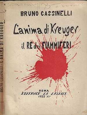 Bild des Verkufers fr L'anima di Krueger il Re dei Fiammiferi zum Verkauf von Biblioteca di Babele