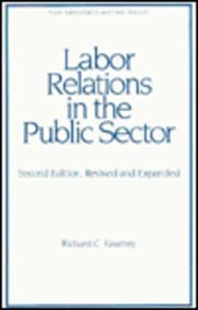 Image du vendeur pour Labor Relations in the Public Sector mis en vente par -OnTimeBooks-