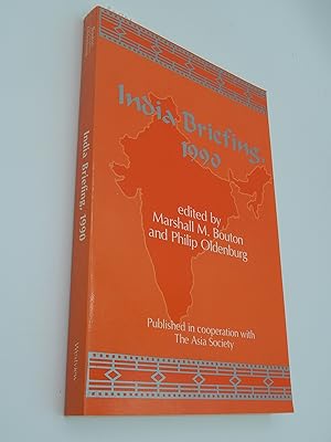 Image du vendeur pour India Briefing, 1990 mis en vente par Lee Madden, Book Dealer
