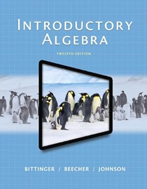 Image du vendeur pour Introductory Algebra Plus NEW MyLab Math with Pearson eText -- Access Card Package (Bittinger Developmental Mathematics Worktext) mis en vente par ICTBooks