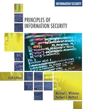 Image du vendeur pour Principles of Information Security mis en vente par ICTBooks