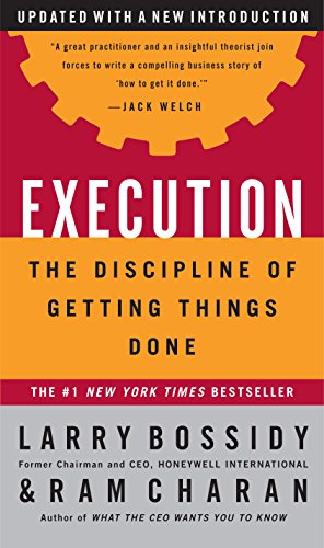 Bild des Verkufers fr Execution: The Discipline of Getting Things Done zum Verkauf von ICTBooks