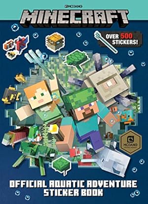 Seller image for Minecraft Official Aquatic Adventure Sticker Book (Minecraft) for sale by ICTBooks