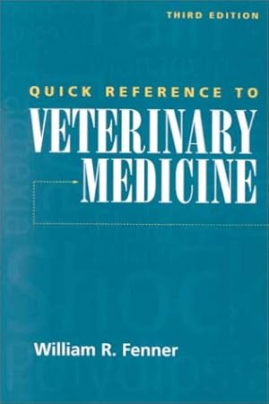 Immagine del venditore per Quick Reference to Veterinary Medicine venduto da ICTBooks