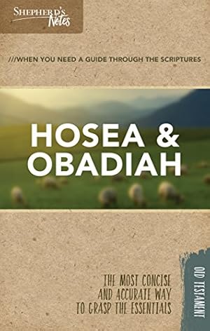 Seller image for Shepherd's Notes: Hosea, Obadiah for sale by ICTBooks