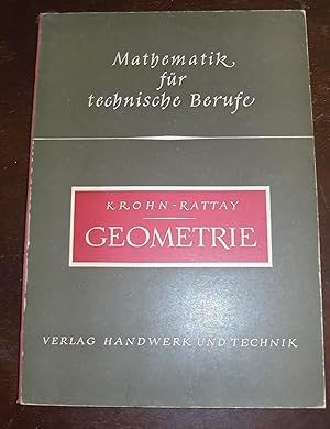 Imagen del vendedor de Geometrie: Arbeitsbuch fr Fachschulreife und Vorsemester a la venta por Buchstube Tiffany