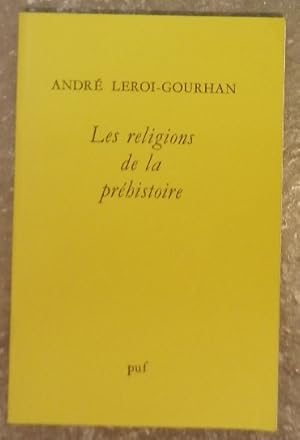 Imagen del vendedor de Les religions de la prhistoire. Palolithique. a la venta por Librairie les mains dans les poches