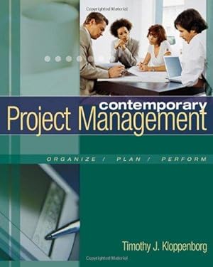 Seller image for Contemporary Project Management: Organize/Plan/Reform for sale by WeBuyBooks