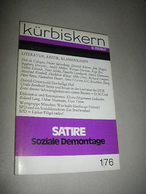 Kürbiskern. Literatur, Kritik, Klassenkampf. 1/76: Satire. Soziale Demontage
