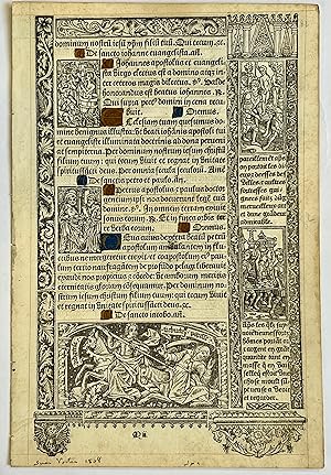 Page from a Book of Hours by Simon VOSTRE