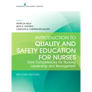 Imagen del vendedor de Introduction to Quality and Safety Education for Nurses a la venta por eCampus
