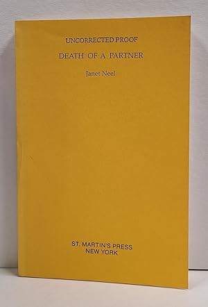 Bild des Verkufers fr Death of a Partner zum Verkauf von Tall Stories Book & Print Gallery