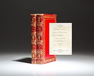 Imagen del vendedor de The Works of Thomas Gray; Containing His Poems and Correspondence, With Memoirs of His Life and Writings a la venta por The First Edition Rare Books, LLC