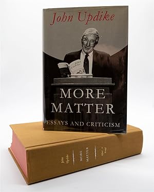 Bild des Verkufers fr More Matter: Essays & Criticism zum Verkauf von Rare Collections