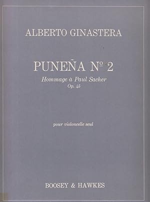 Punena No.2, Op.45 for Solo Cello