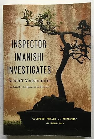 Imagen del vendedor de Inspector Imanishi Investigates. a la venta por Monkey House Books