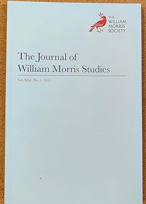 Imagen del vendedor de The Journal of William Morris Studies 2017 Vol.XXII No.3 /Peter Faulkner "The Greatest Man I Ever Knew" / Wendolyn Weber "Sublime Discomforts and Transformative Milksopishness: William Morris in Iceland" / Stephen Williams "Robert Banner, William Morris and the Socialist League" / David and Sheila Latham "William Morris: An Annotated Bibliography 2014-2015" a la venta por Shore Books