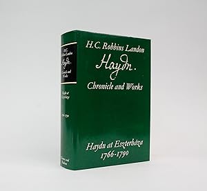 Imagen del vendedor de HAYDN. CHRONICLE AND WORKS. HAYDN AT ESZTERHAZA 1766-1790 a la venta por LUCIUS BOOKS (ABA, ILAB, PBFA)