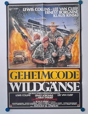 Orig.-Filmplakat Geheimcode Wildgänse