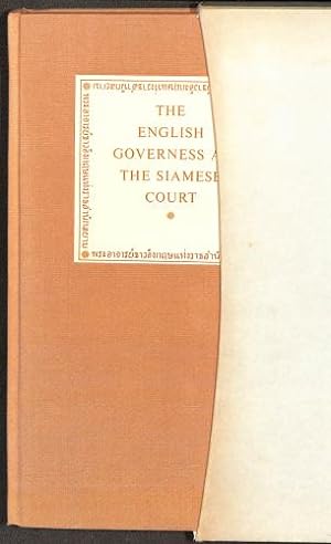 Bild des Verkufers fr The English Governess at the Siamese Court zum Verkauf von WeBuyBooks