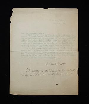 Typed/Autograph Letter Signed G. Bernard Shaw.