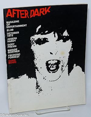 Imagen del vendedor de After Dark: magazine of entertainment vol. 5, #6, October 1972: David Bowie a la venta por Bolerium Books Inc.
