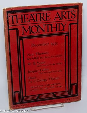 Seller image for Theatre Arts Monthly: vol. 19, #12, December 1935: New Theatres for Old for sale by Bolerium Books Inc.