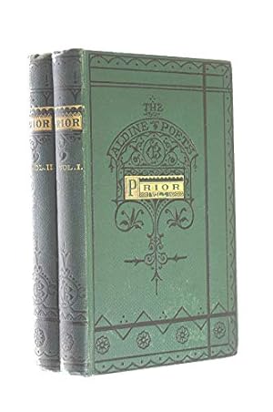 Imagen del vendedor de The Poetical Works of Matthew Prior - [Complete in 2 Volumes] a la venta por WeBuyBooks