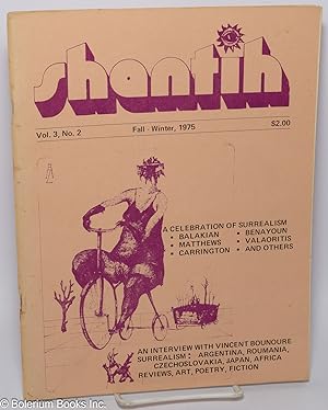 Bild des Verkufers fr Shantih: a quarterly of new international writings; vol. 3, no. 2 (Fall-Winter 1975), A celebration of surrealism zum Verkauf von Bolerium Books Inc.