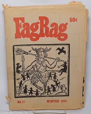 Seller image for Fag Rag #11, Winter 1974; Stone Age Sex for sale by Bolerium Books Inc.