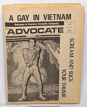 Bild des Verkufers fr The Advocate: newspaper of America's homophile community; #60, May 26- June 8, 1971 zum Verkauf von Bolerium Books Inc.