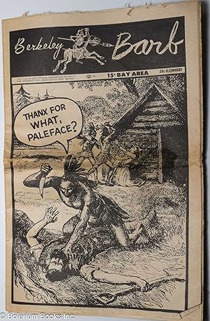 Seller image for Berkeley Barb: vol. 7, #23 (#172) Nov. 29 - Dec. 5, 1968 for sale by Bolerium Books Inc.