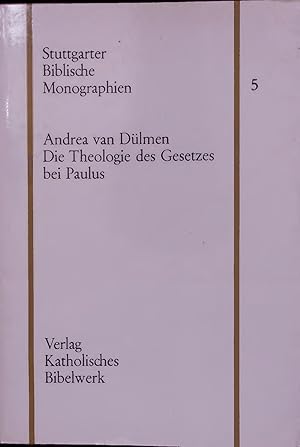 Seller image for Die Theologie des Gesetzes bei Paulus. Stuttgarter Biblische Monographien 5 for sale by Antiquariat Bookfarm