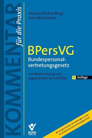 Seller image for BPersVG - Bundespersonalvertretungsgesetz (Kommentar fr die Praxis) (Kommentar fr die Praxis) (Kommentar fr die Praxis) for sale by getbooks GmbH