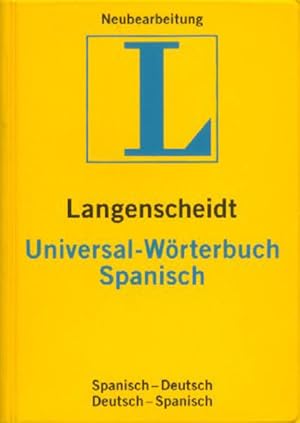 Imagen del vendedor de Langenscheidt Universal-Wrterbuch Spanisch a la venta por Versandantiquariat Felix Mcke