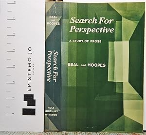 Seller image for Search for Perspective: A Study of Prose for sale by Epistemo Jo Books