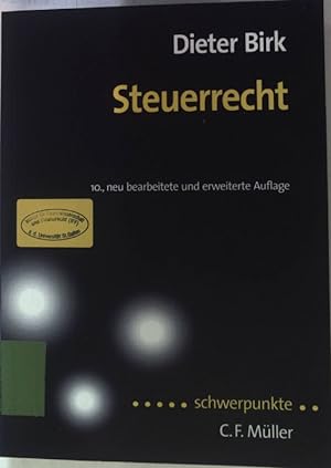 Bild des Verkufers fr Steuerrecht. zum Verkauf von books4less (Versandantiquariat Petra Gros GmbH & Co. KG)