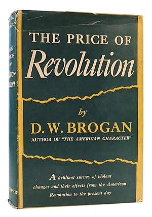 Seller image for THE PRICE OF REVOLUTION for sale by Rare Book Cellar