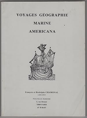 Imagen del vendedor de Voyages, geographie, marine, americana a la venta por Kaaterskill Books, ABAA/ILAB