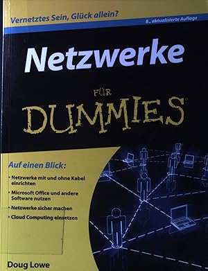 Bild des Verkufers fr Netzwerke fr Dummies. zum Verkauf von books4less (Versandantiquariat Petra Gros GmbH & Co. KG)