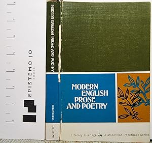 Modern English Prose and Poetry