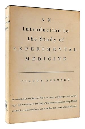 Immagine del venditore per AN INTRODUCTION TO THE STUDY OF EXPERIMENTAL MEDICINE Translated by Henry Copley Greene. with an Introd. by Lawrence J. Henderson venduto da Rare Book Cellar